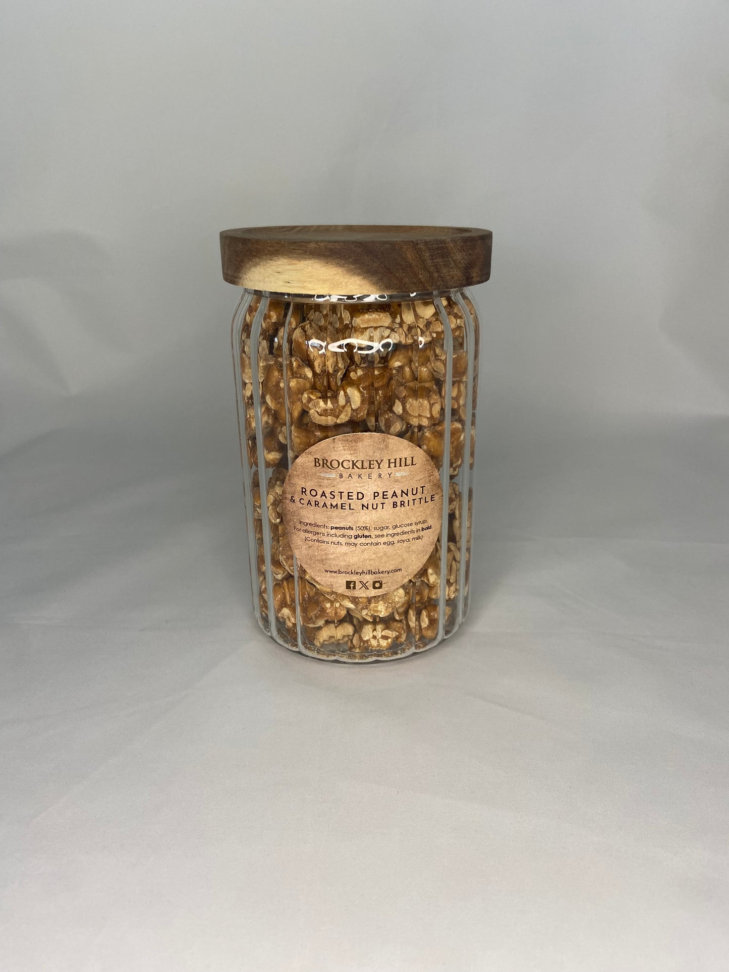 Roasted Peanut & Caramel Brittle