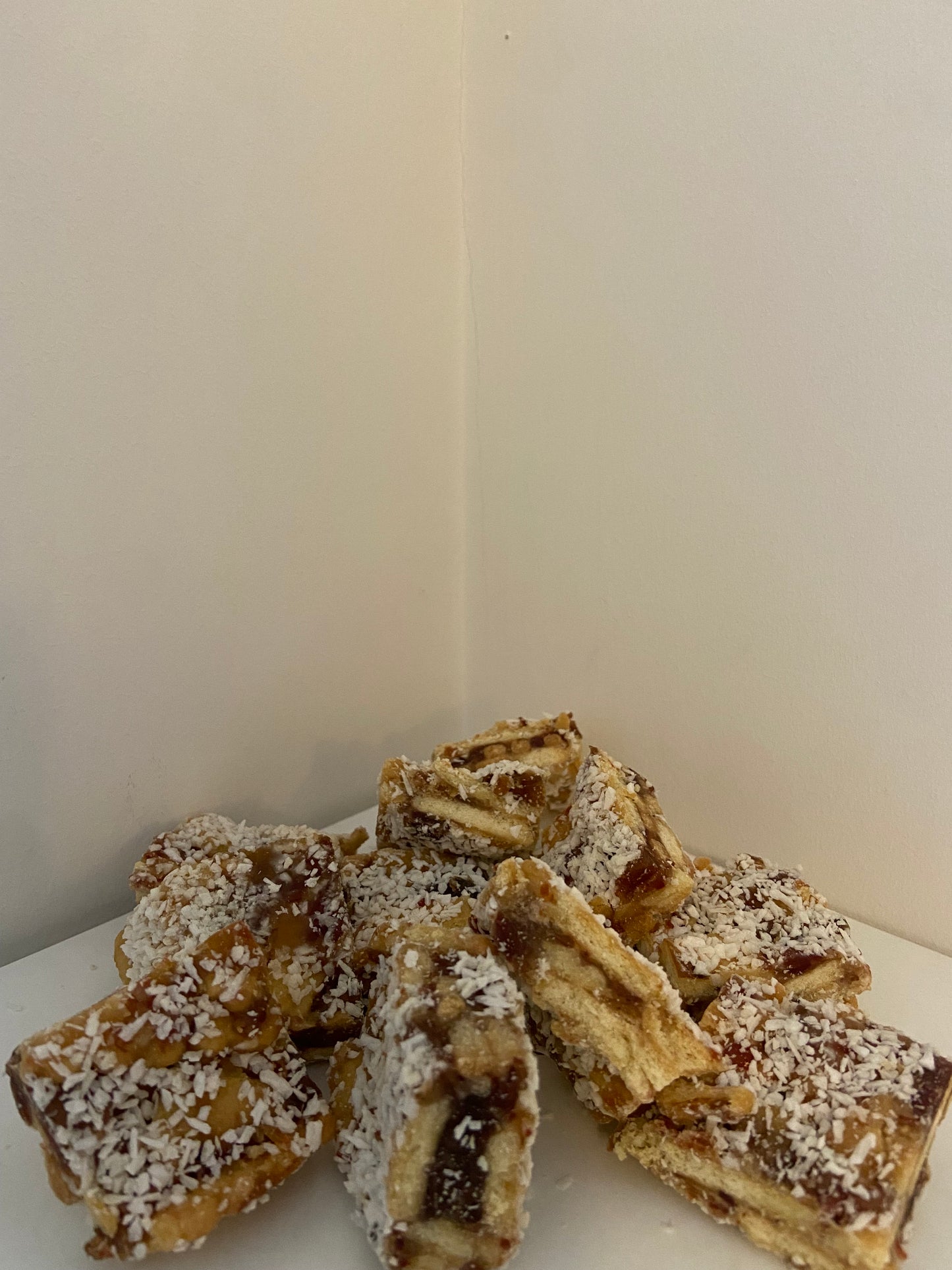 Coconut Sprinkled Date & Biscuit Delights in Cello Bag ℮315g (Egg & Dairy Free)