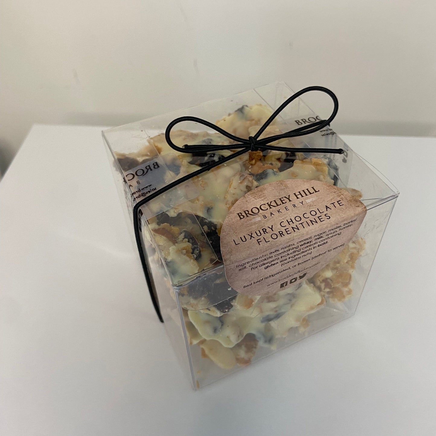 Luxury Chocolate Florentines in Cube ℮200g