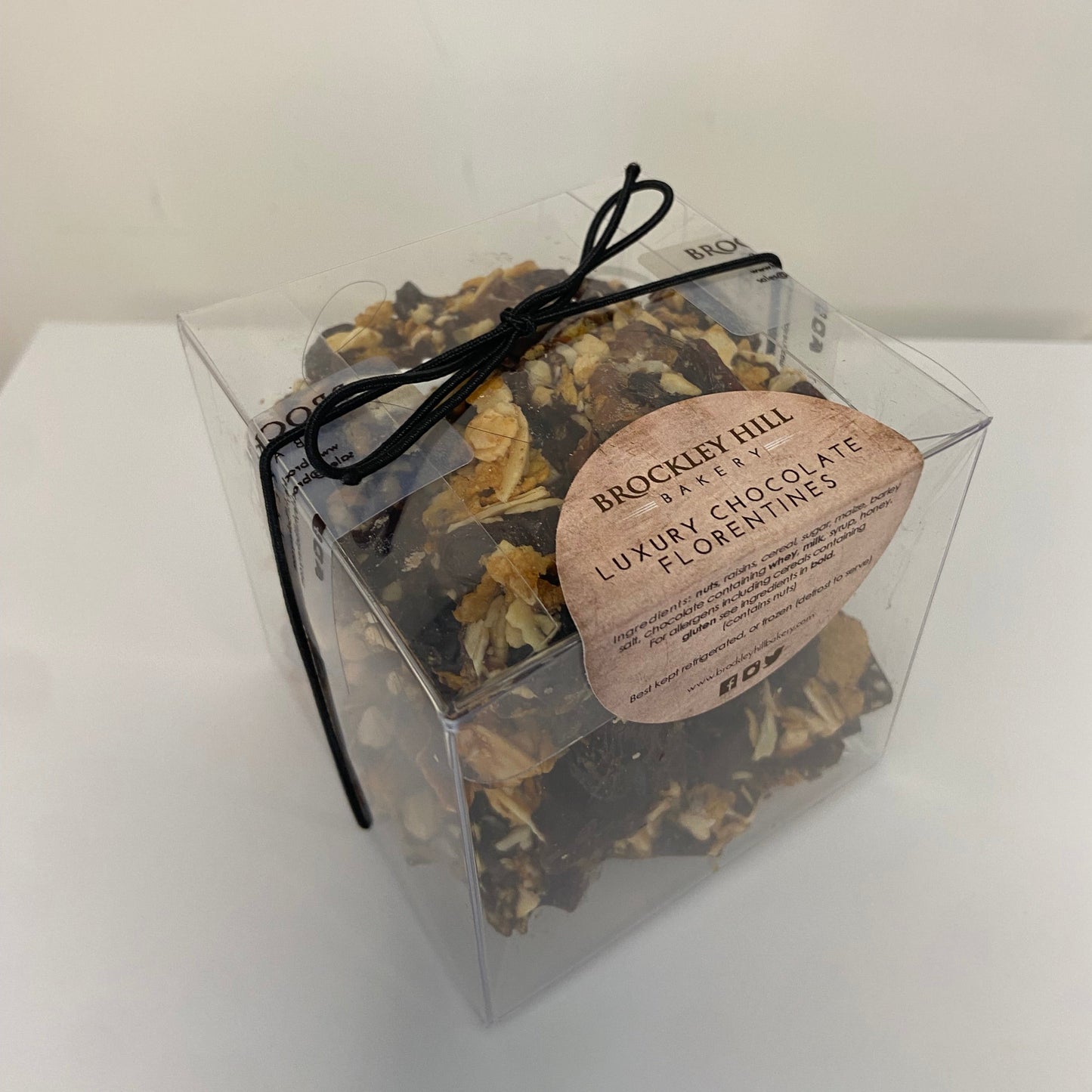 Luxury Chocolate Florentines in Cube ℮200g