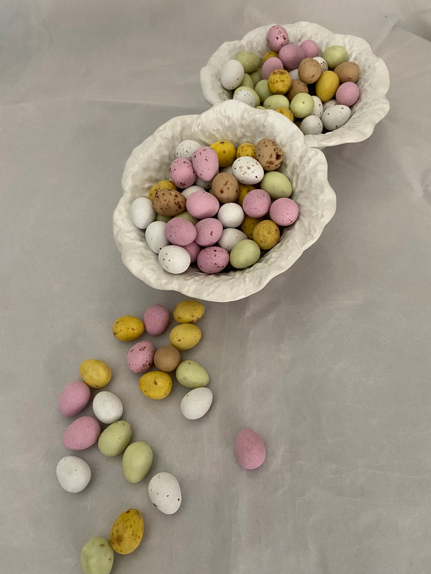 Milk Chocolate Mini Eggs in PVC Cubes