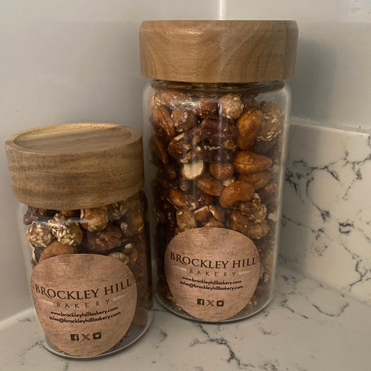 Cashews, Pecans & Peanuts with Sesame Seeds