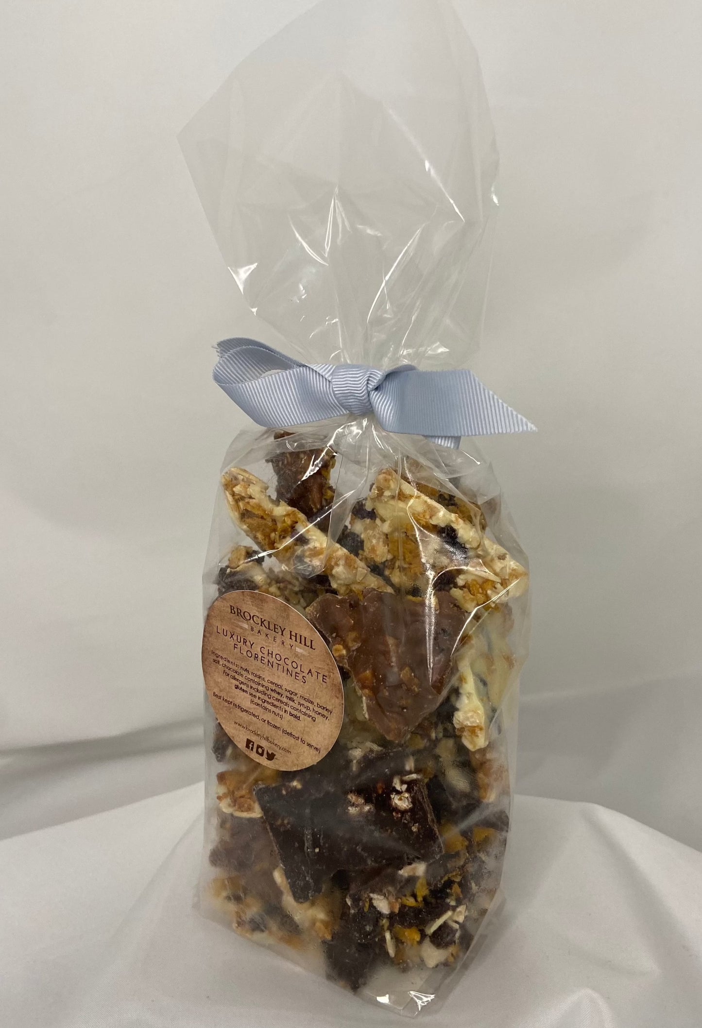 Luxury Chocolate Florentines in Cello Bag ℮275g