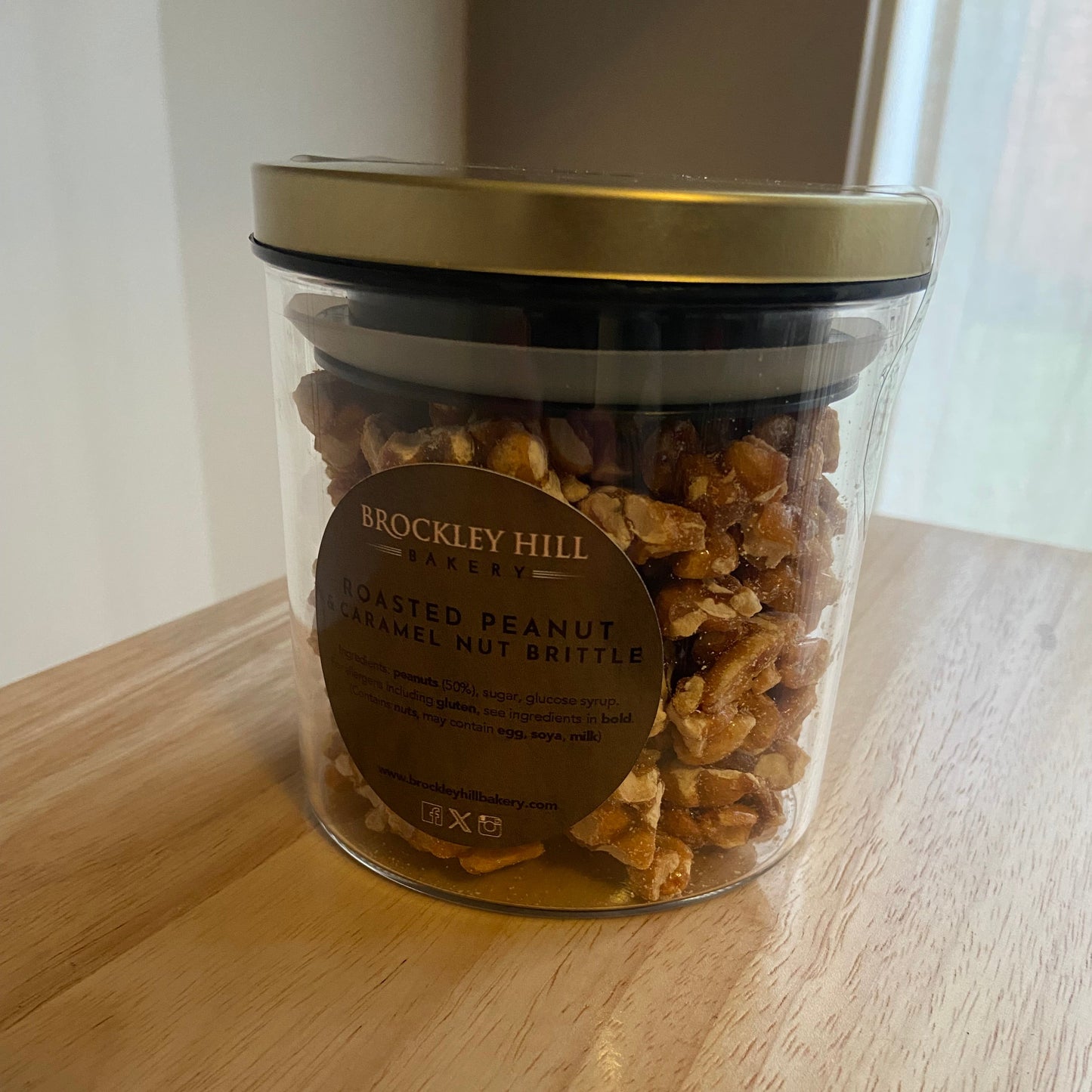 Roasted Peanut & Caramel Brittle