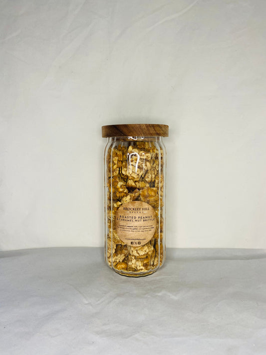 Roasted Peanut & Caramel Brittle
